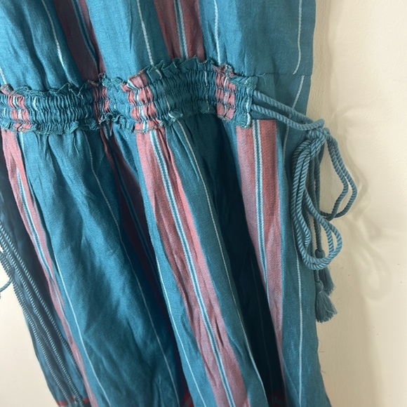 NWT ANN TAYLOR Teal Red Plaid Halter Dress Size 10 - Picture 7 of 16